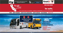 Desktop Screenshot of pacificcoastsafetyservices.com